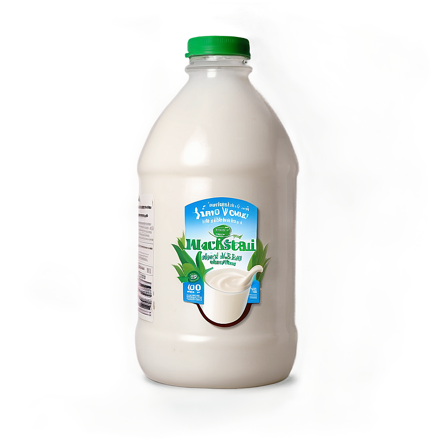 Plant-based Milk Gallon Png 20 PNG Image