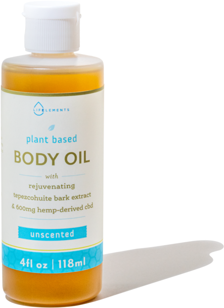 Plant Based Rejuvenating Body Oilwith C B D PNG Image