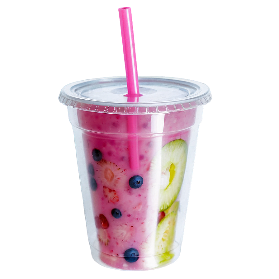 Plastic Cup For Smoothies Png 28 PNG Image