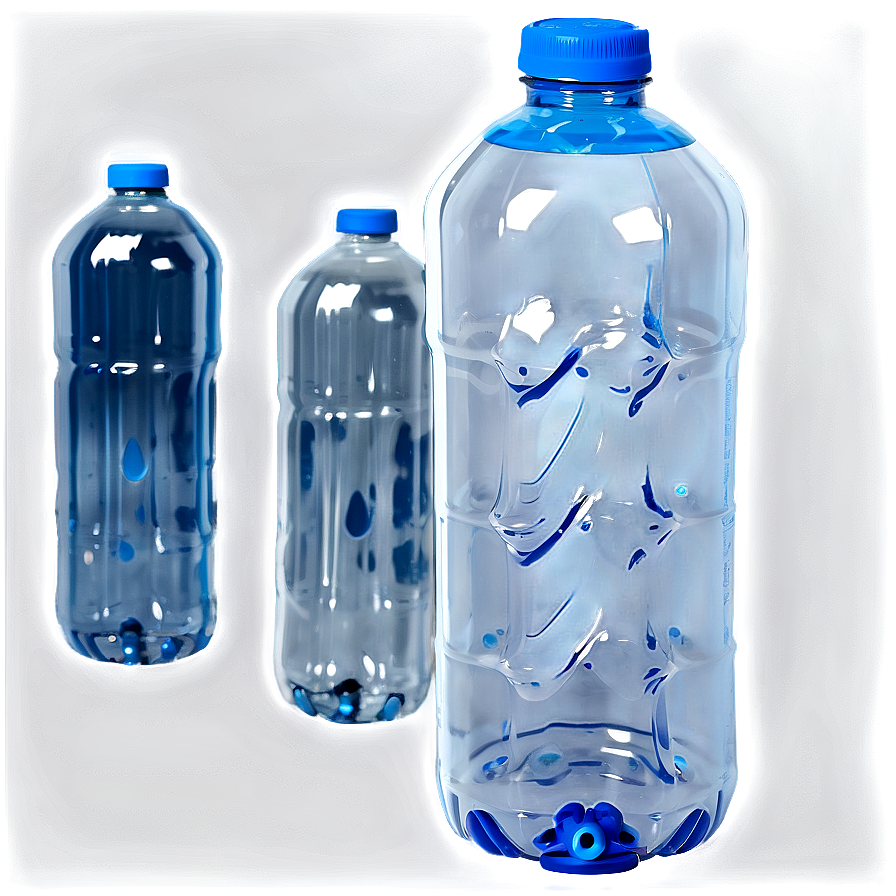 Plastic Water Bottle B PNG Image