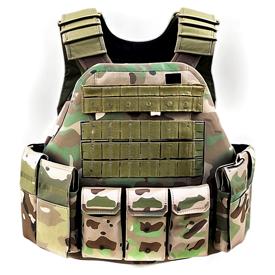 Plate Carrier With Soft Armor Png 06282024 PNG Image