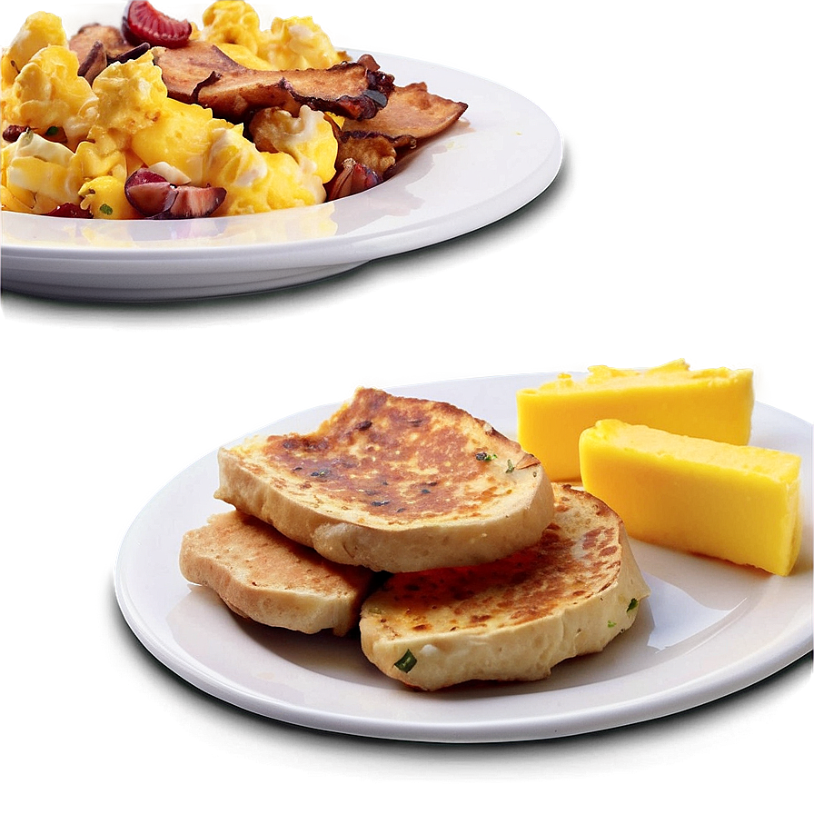 Plate Of Breakfast Food Png 06262024 PNG Image