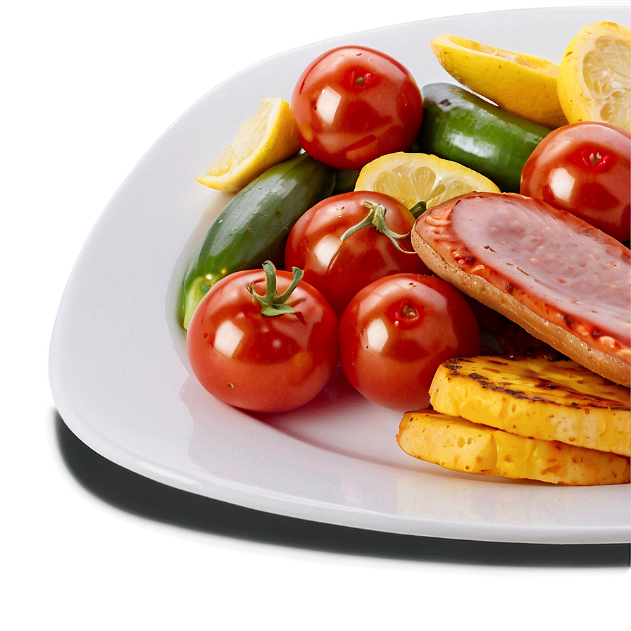 Plate Of Food D PNG Image