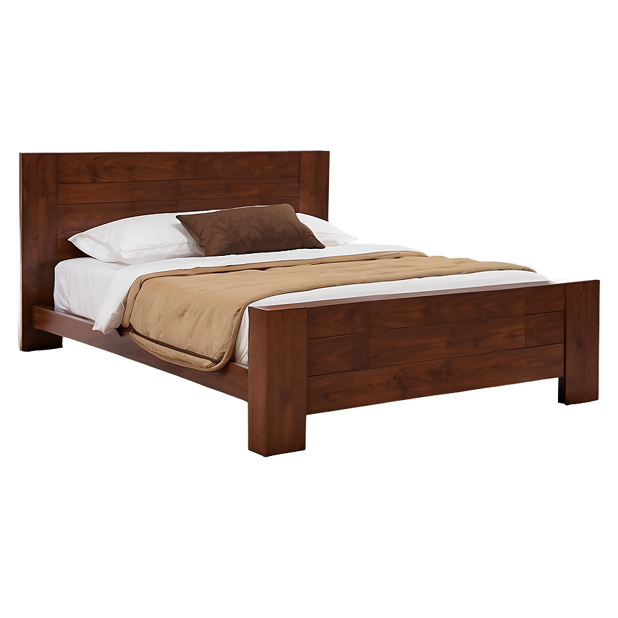 Platform Bed Minimalist Png 05042024 PNG Image