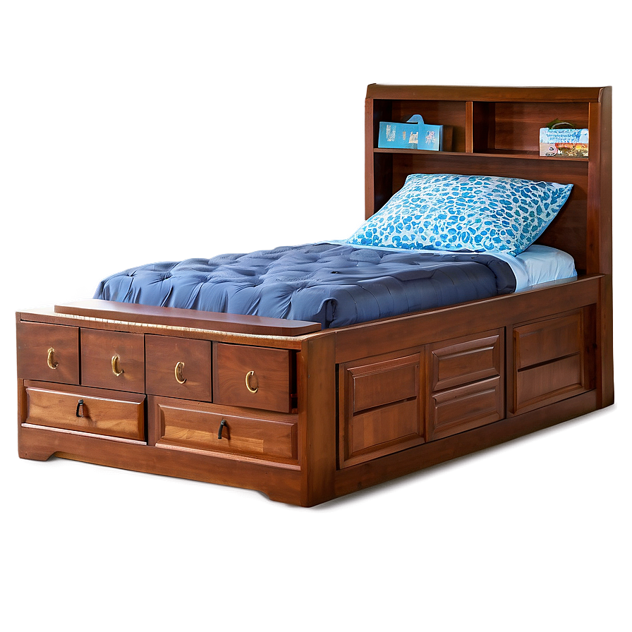 Platform Bed With Storage Png 80 PNG Image