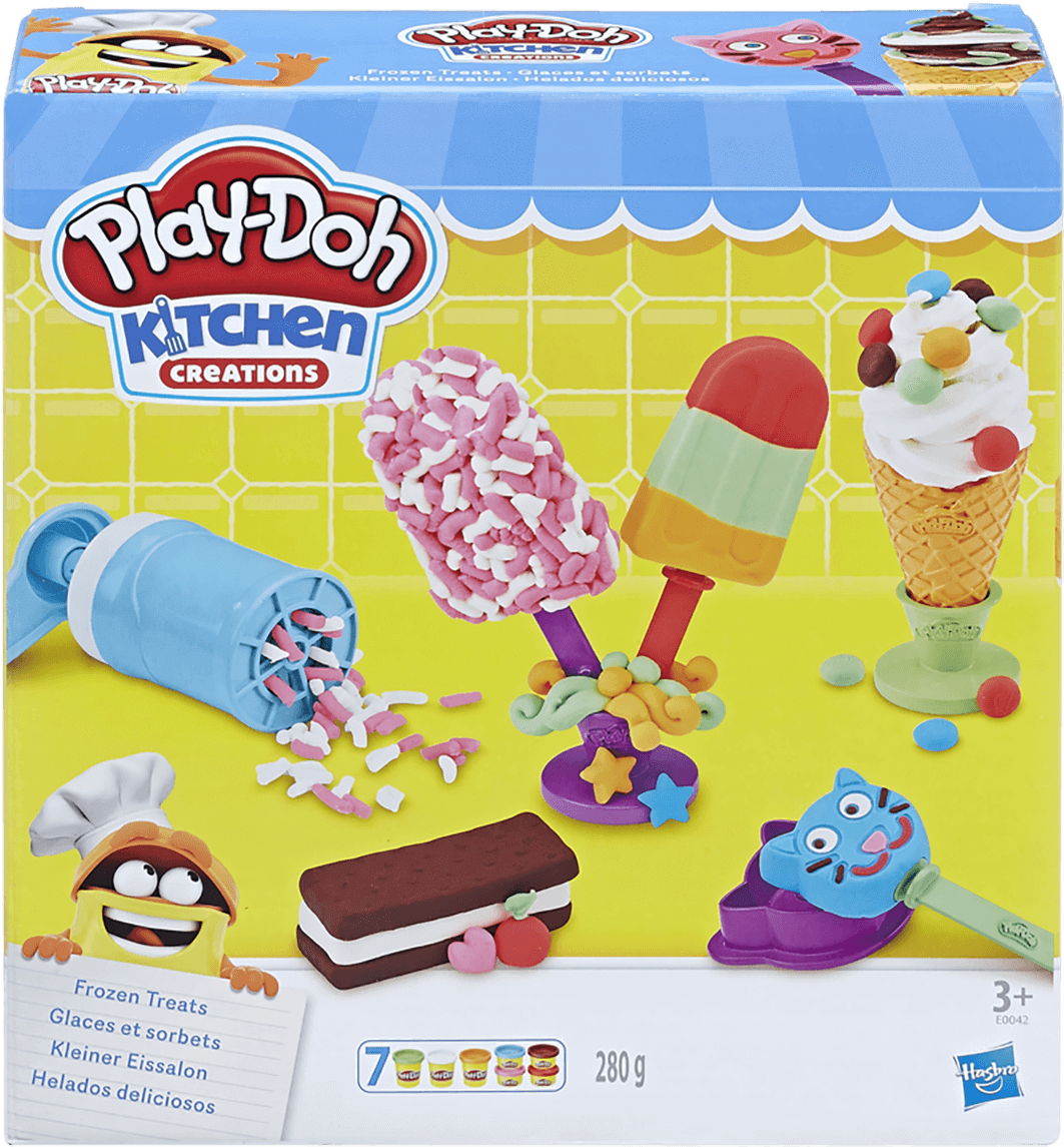 Play Doh Kitchen Creations Frozen Treats Set PNG Image