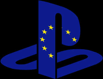 Play Station E U Stars Logo PNG Image