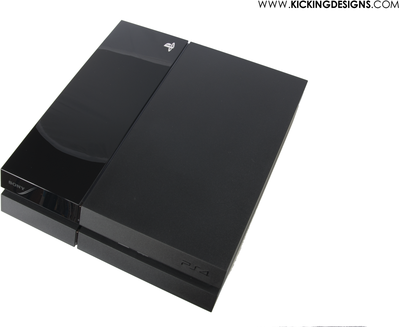 Play Station4 Console Design PNG Image