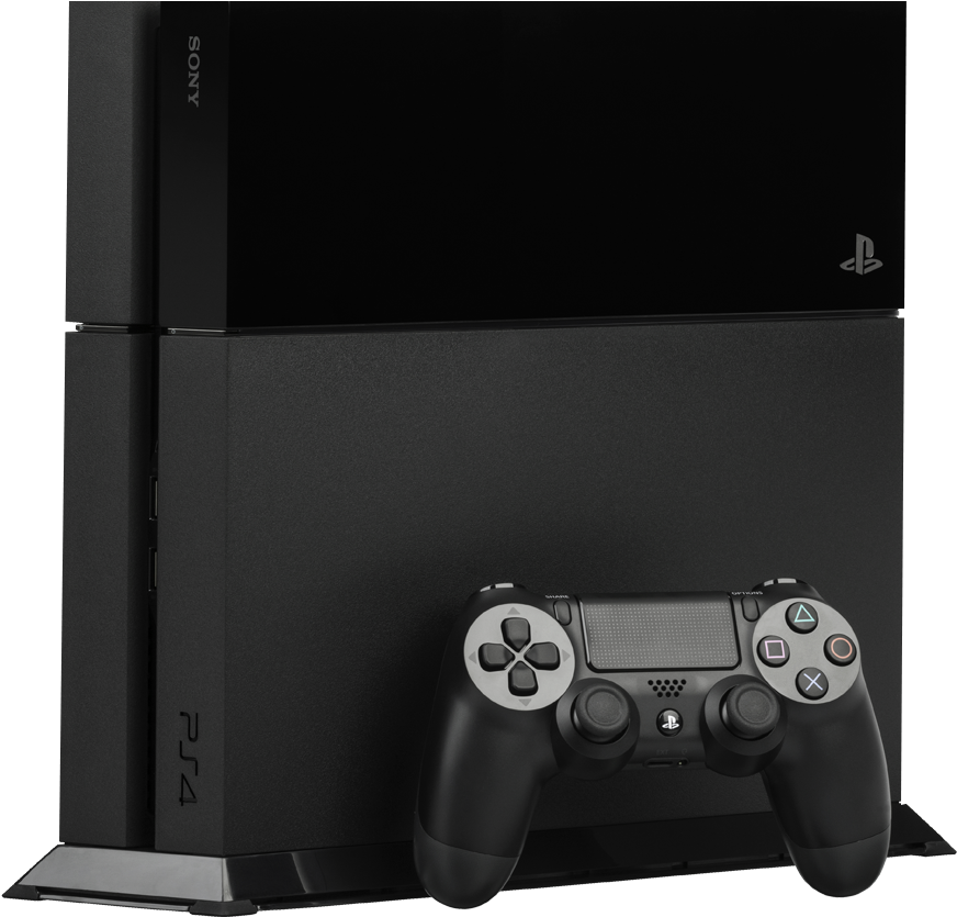 Play Station4 Consolewith Controller PNG Image