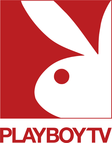 Playboy T V Logo Red Background PNG Image