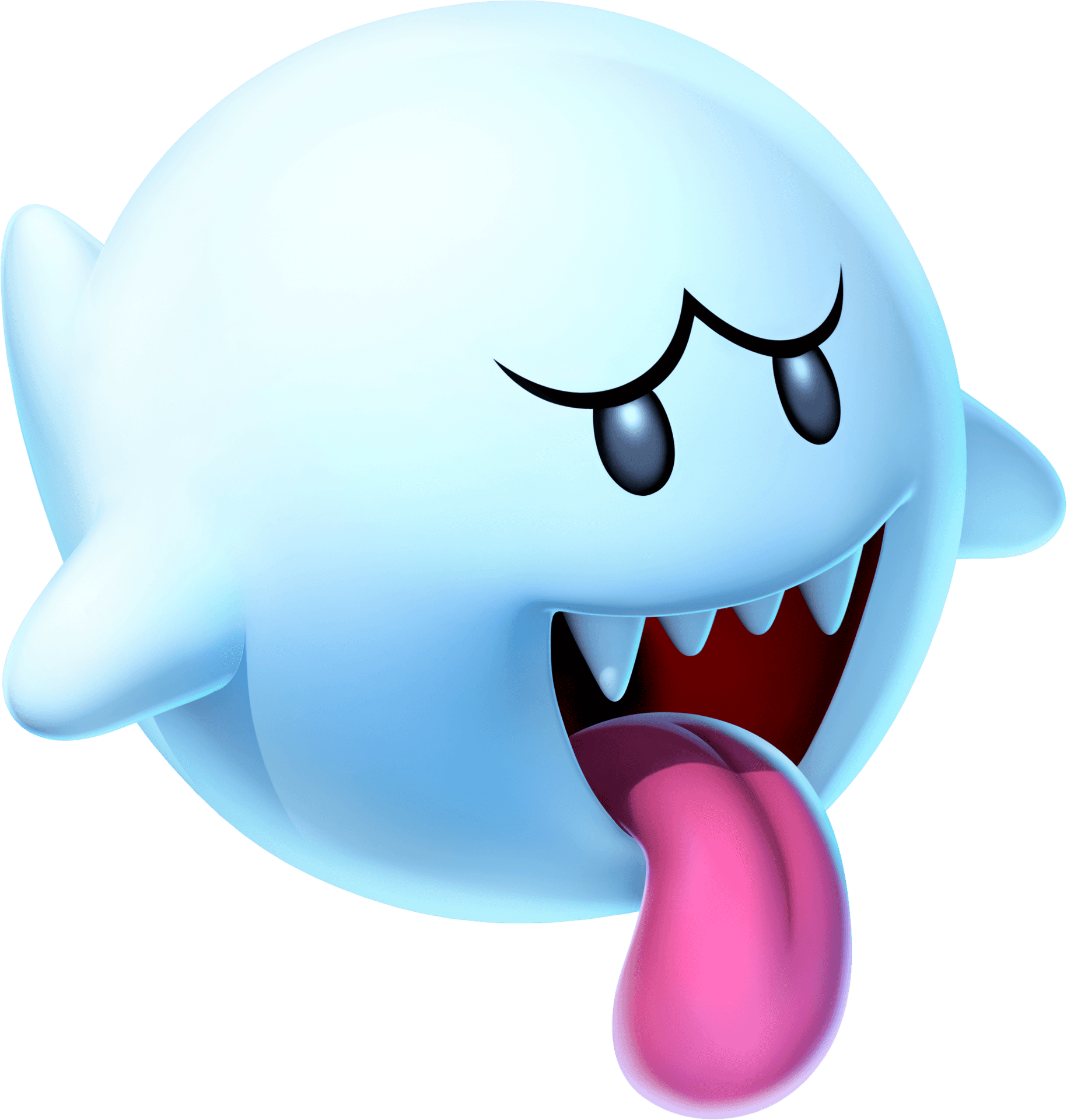 Playful Boo Ghost Graphic PNG Image