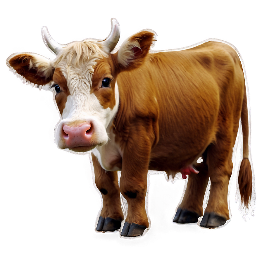 Playful Cow Png Hjg26 PNG Image