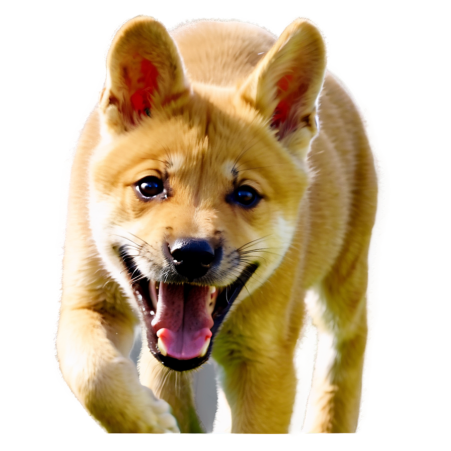 Playful Dingo Puppy Png Ncq72 PNG Image