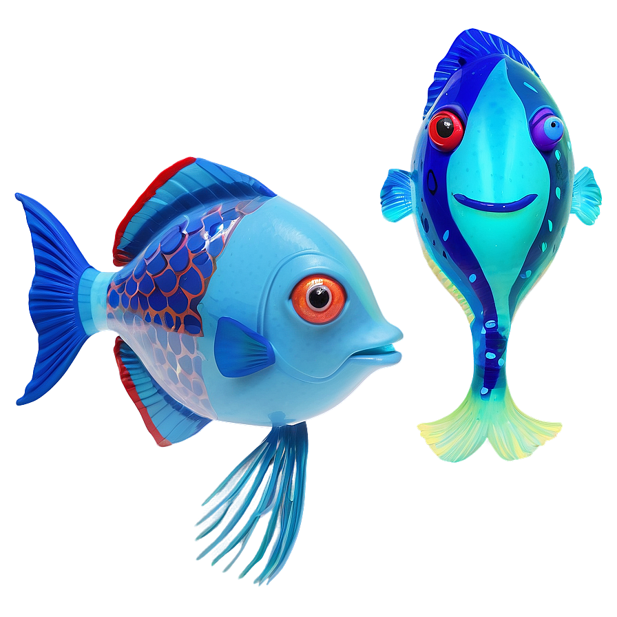 Playful Fish Pals Png Itm31 PNG Image