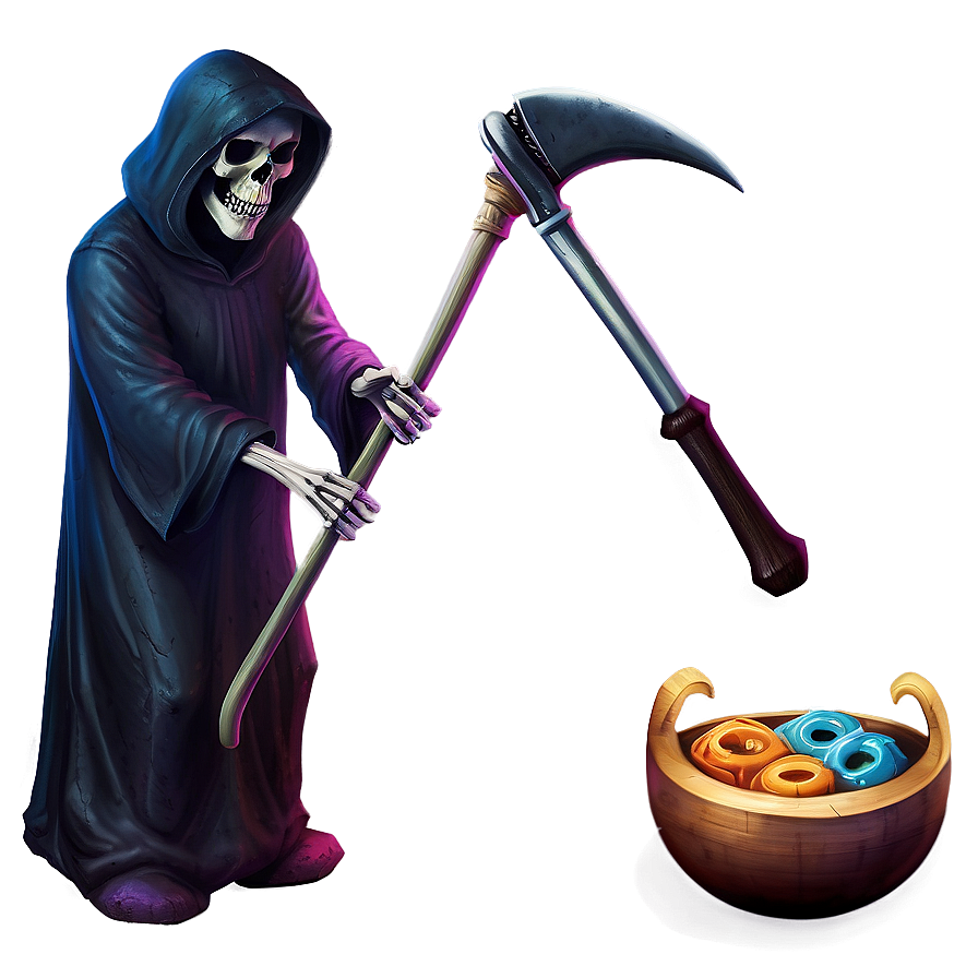 Playful Grim Reaper Png 14 PNG Image