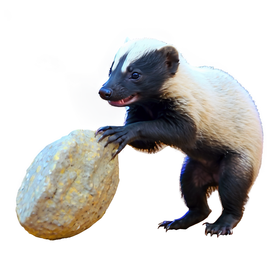 Playful Honey Badger Cub Png 90 PNG Image