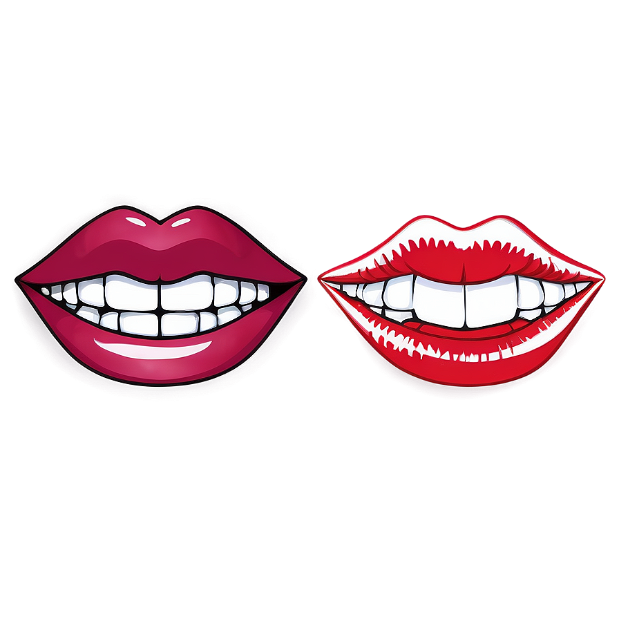 Playful Lip Biting Animation Png Ksr PNG Image