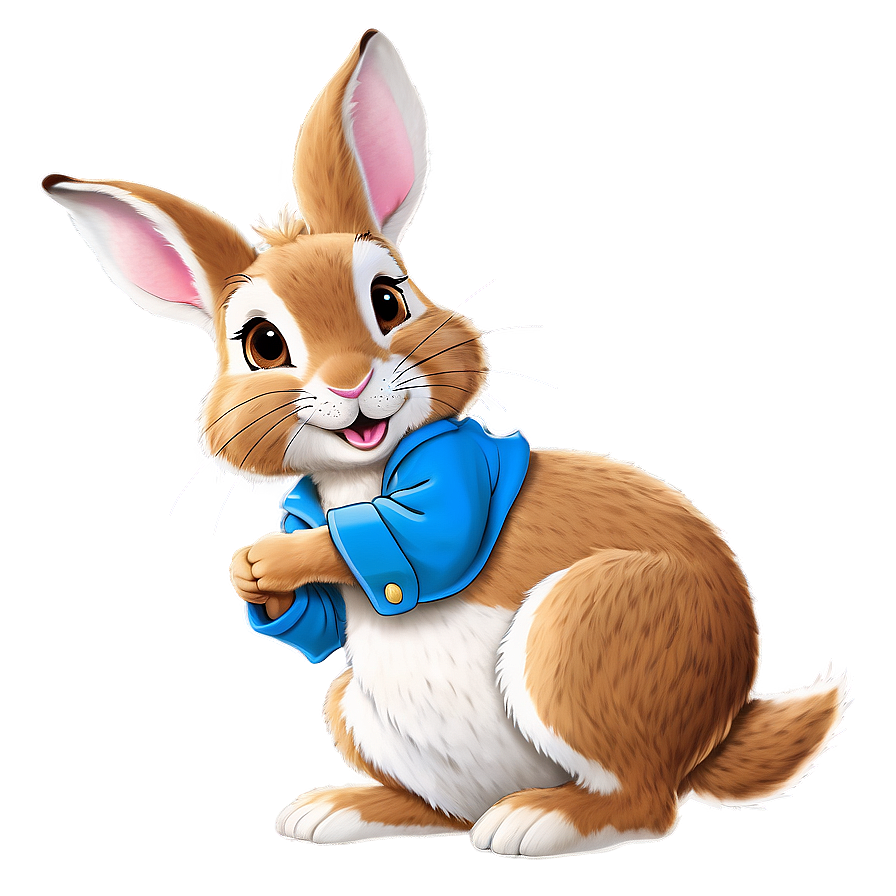 Playful Peter Rabbit Scene Png Oah96 PNG Image