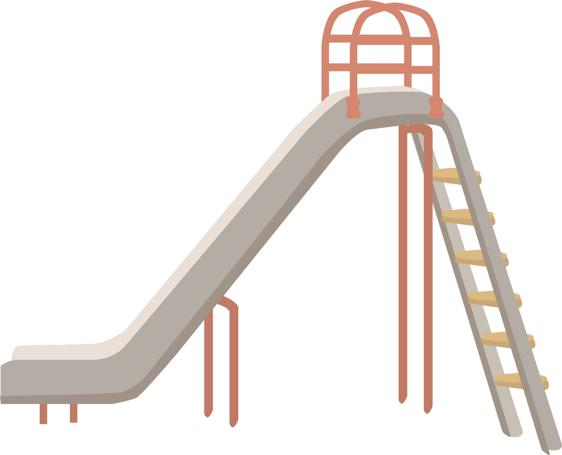 Playground Slide Illustration PNG Image