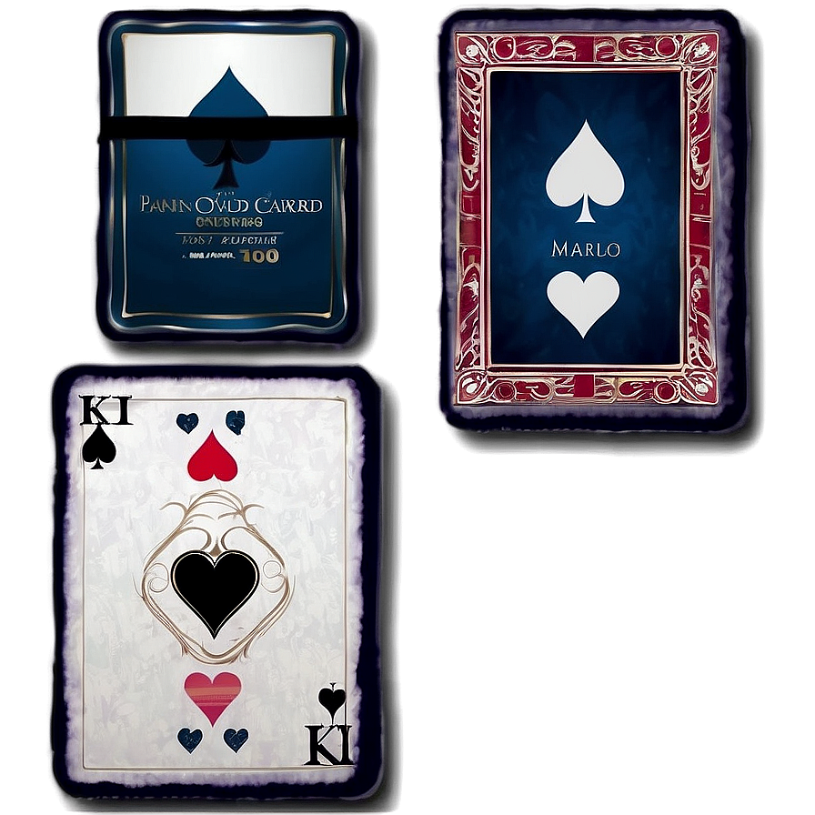 Playing Card Wedding Favor Png 05252024 PNG Image