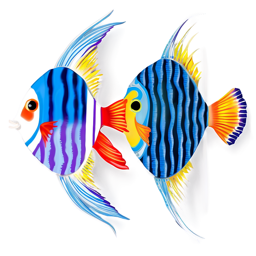 Pleasing Fish Pair Png Oqs55 PNG Image