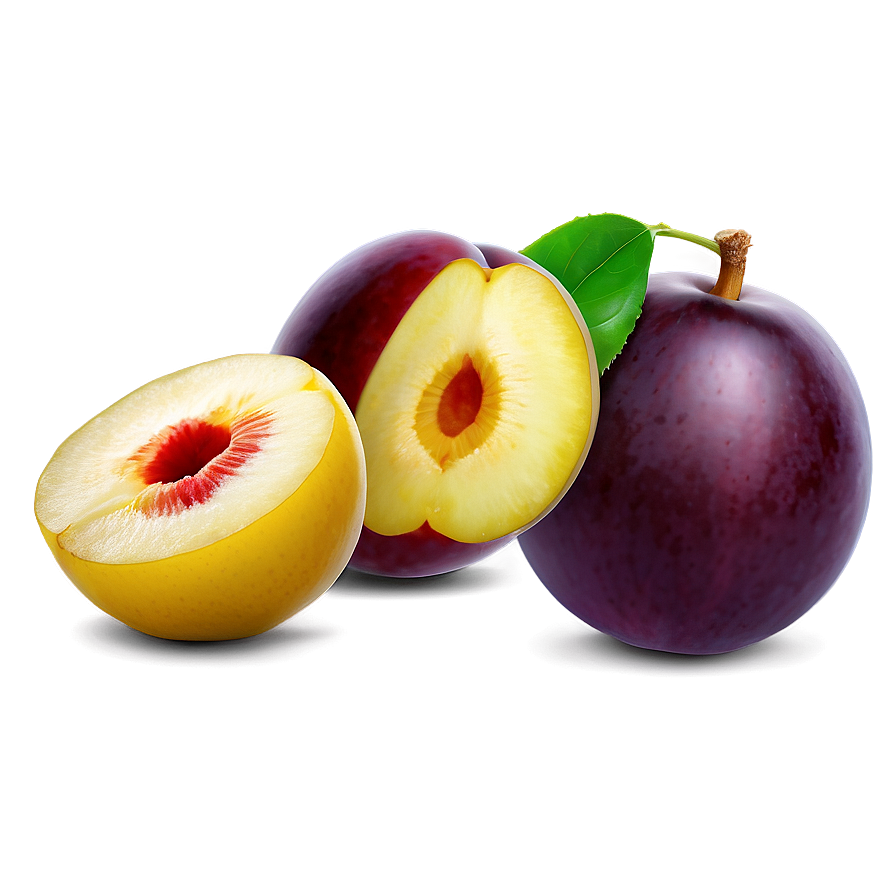 Plum Slice Png Imt PNG Image