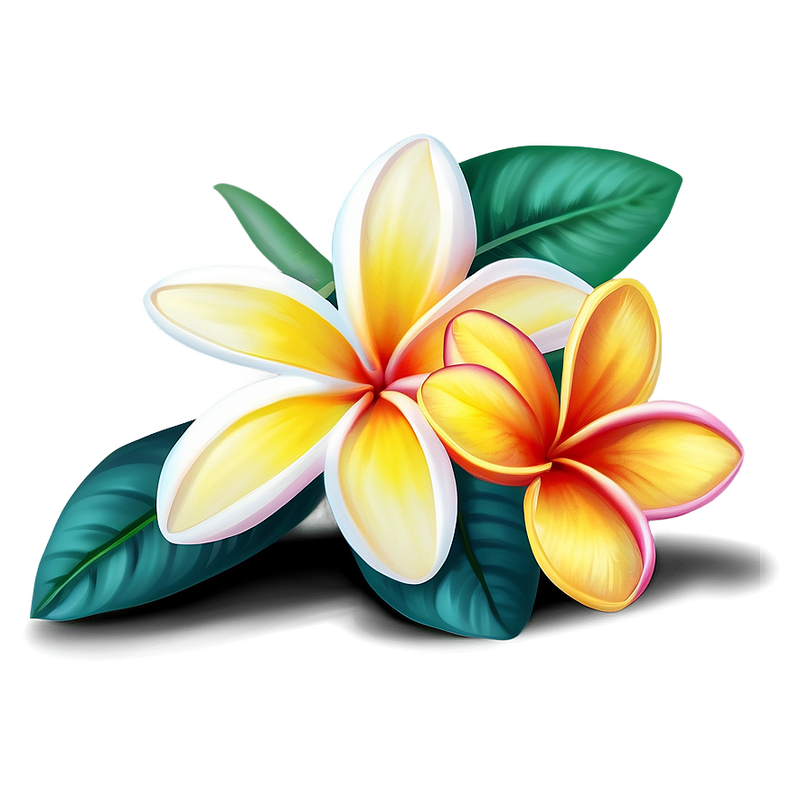 Plumeria Clipart Png 06272024 PNG Image