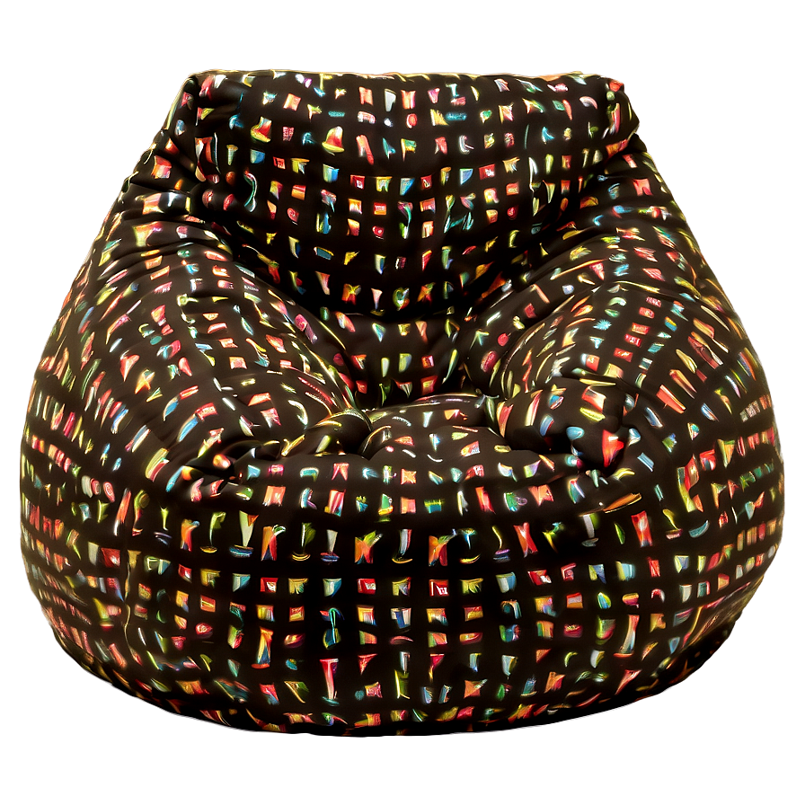 Plush Beanbag Seat Png Ibd77 PNG Image