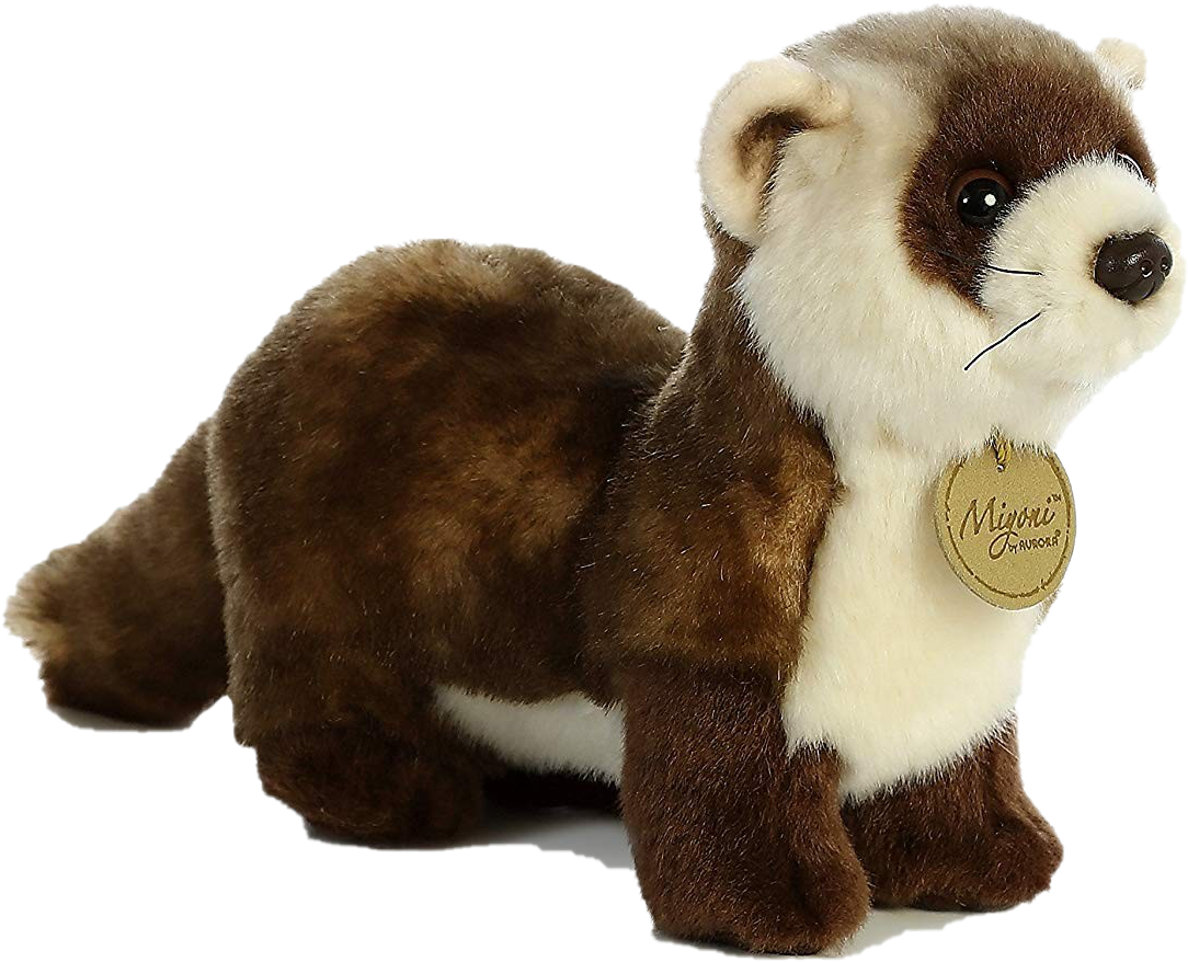 Plush Ferret Toy PNG Image