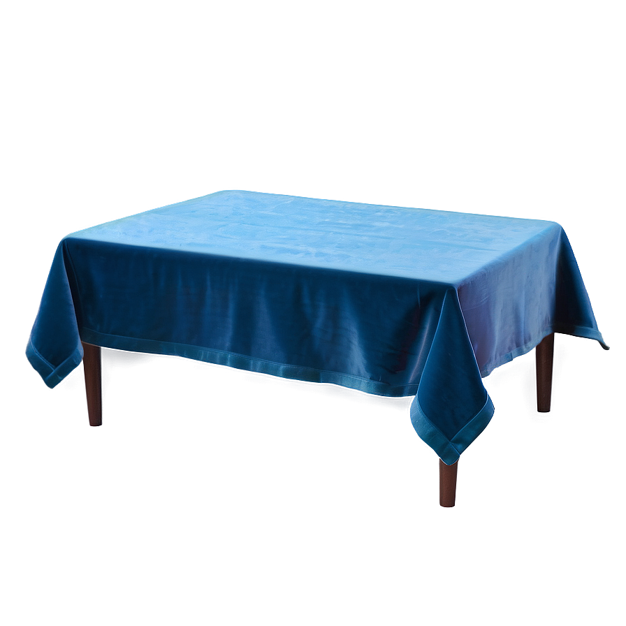 Plush Velvet Table Cloth Png 06292024 PNG Image