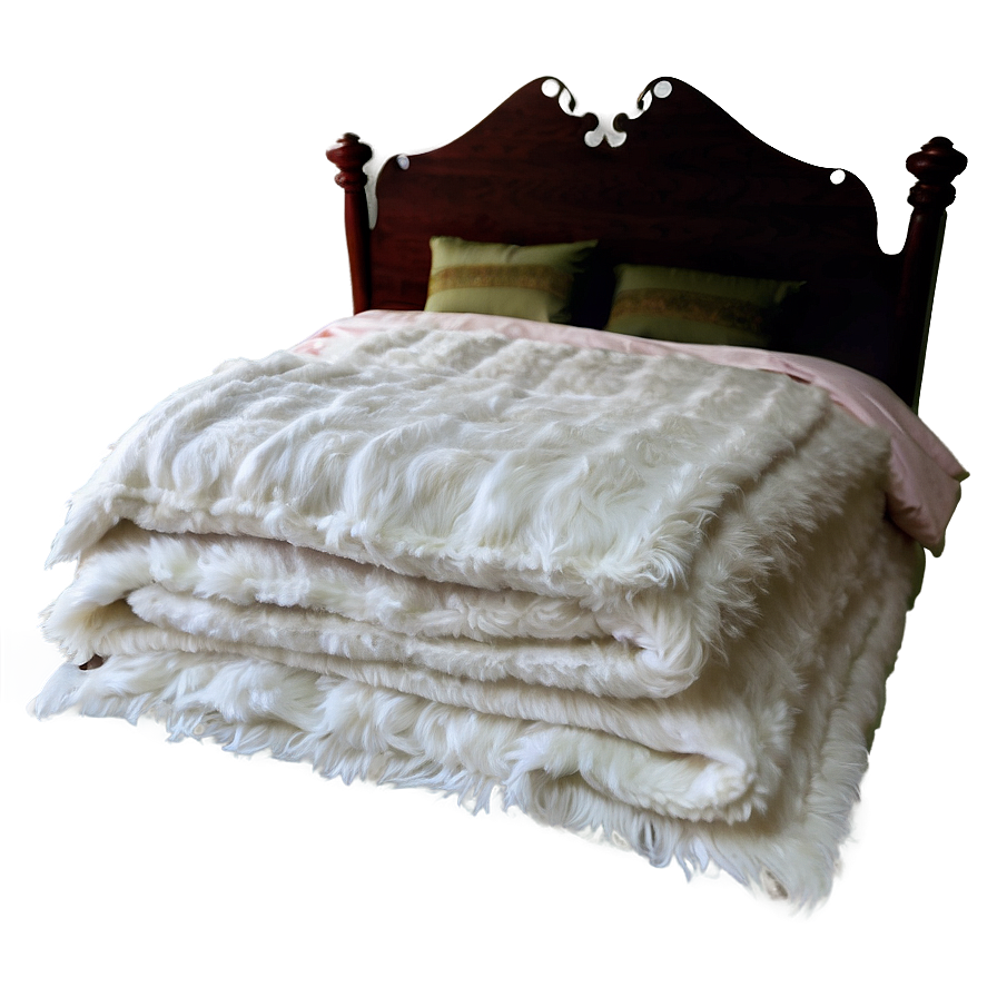 Plush White Blanket Png Qgg PNG Image