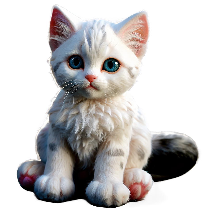 Plushy Kitten Png Pol PNG Image