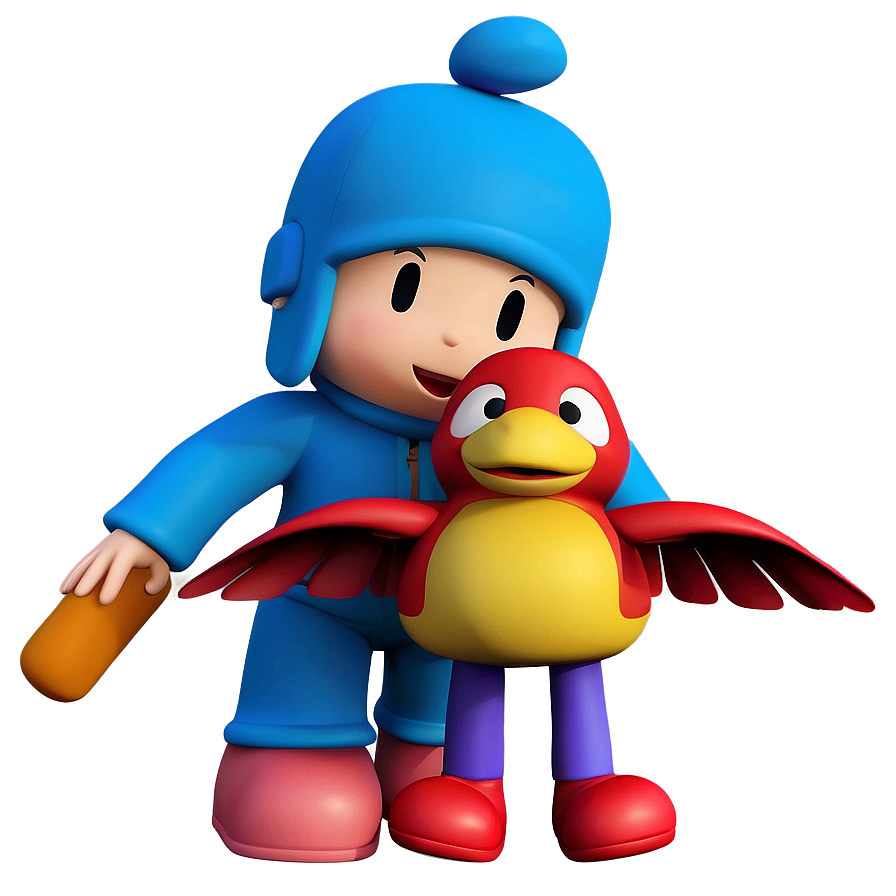 Pocoyo And Pato Best Friends Png 05232024 PNG Image