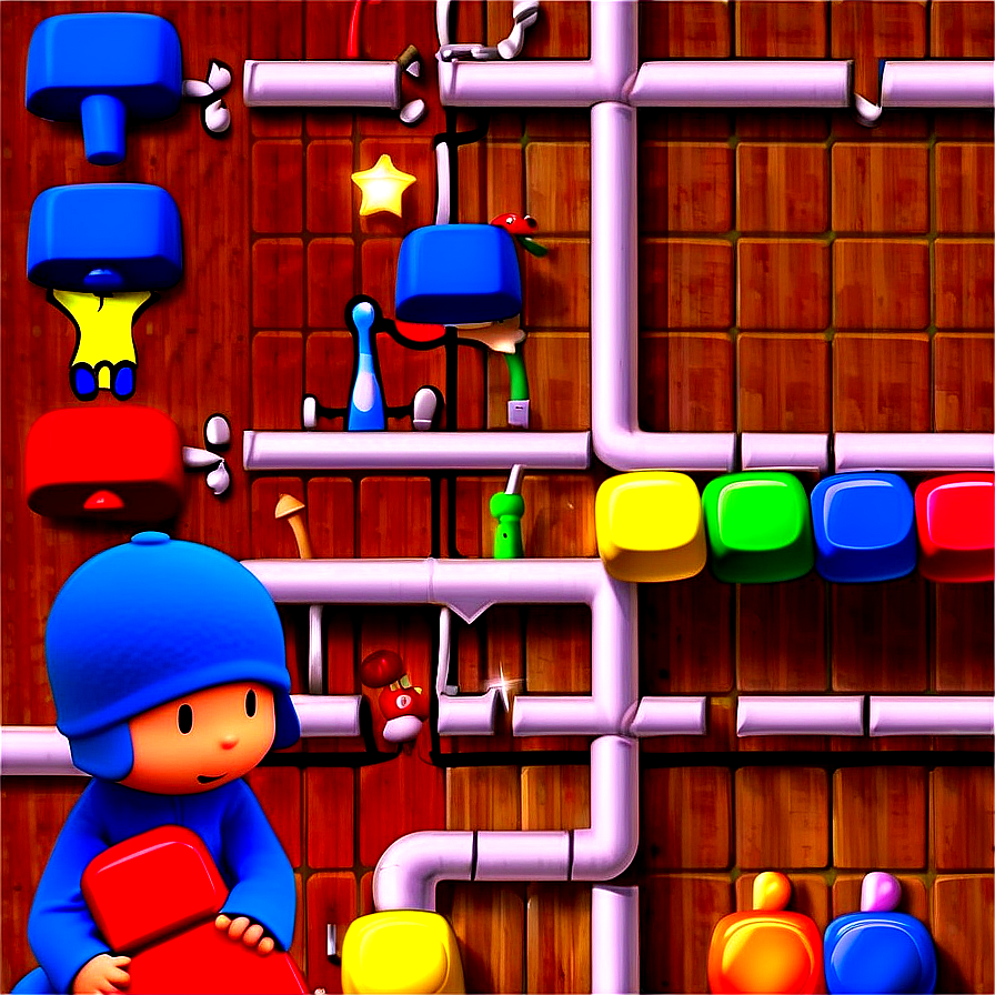 Pocoyo And The Puzzle Game Png 05232024 PNG Image