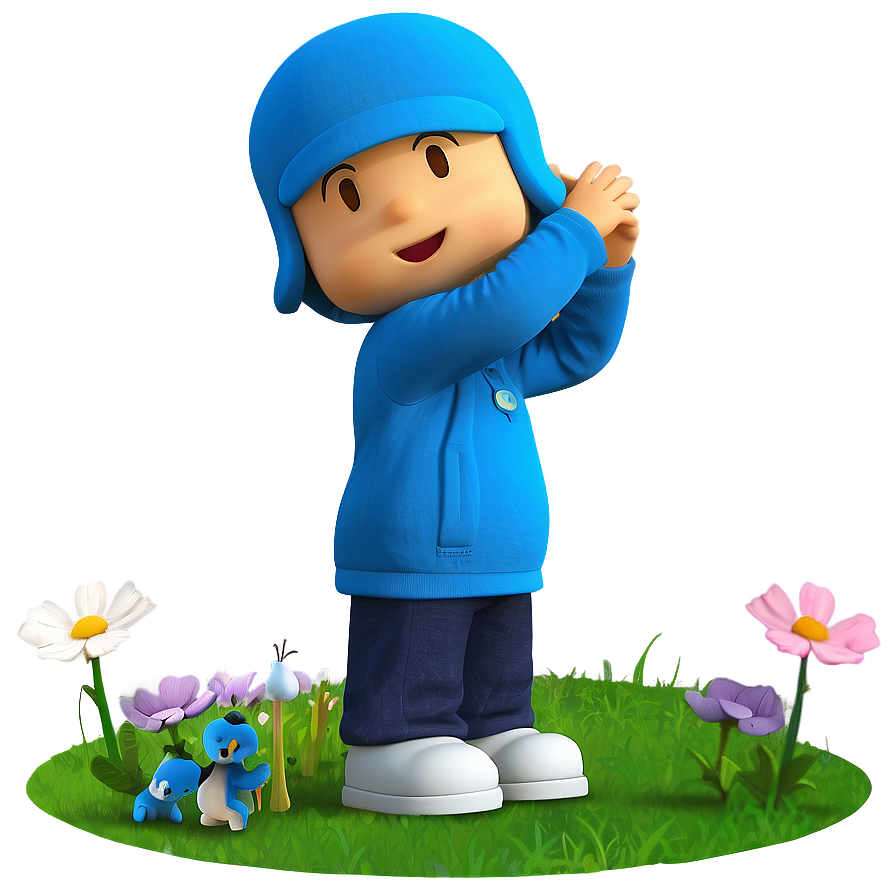 Pocoyo Discovering Nature Png Wcu PNG Image