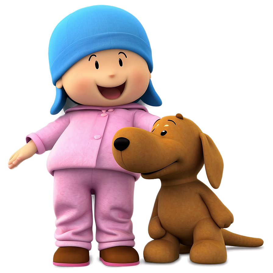 Pocoyo Laughing Moment Png Uyu91 PNG Image