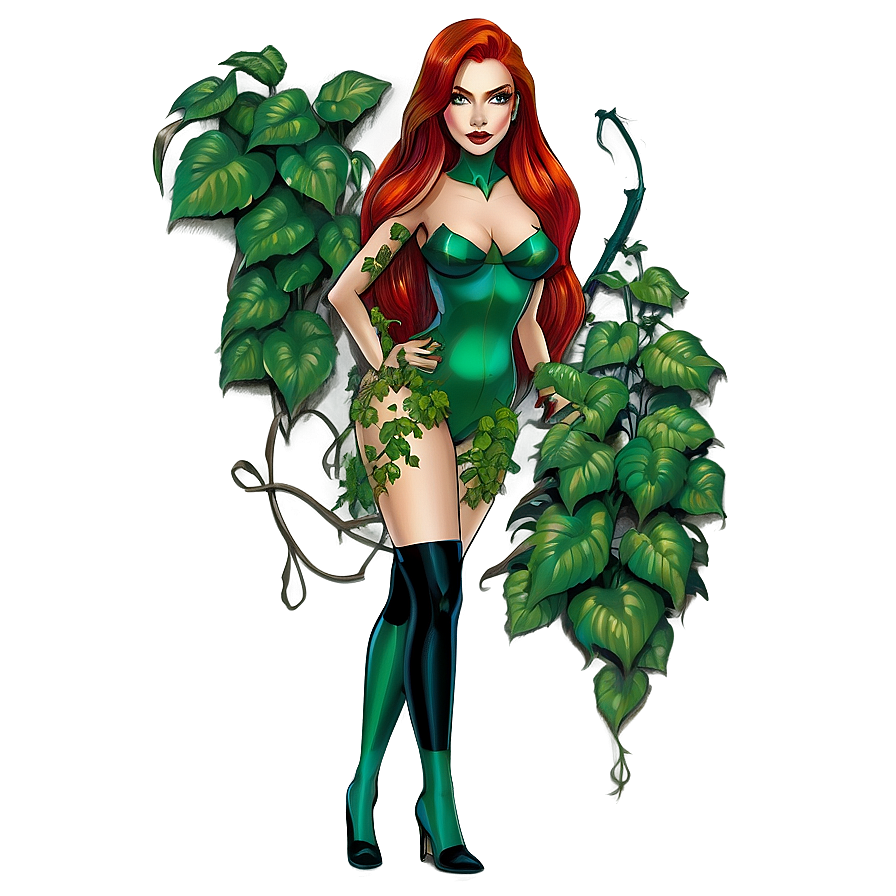 Poison Ivy Drawing Png 06272024 PNG Image