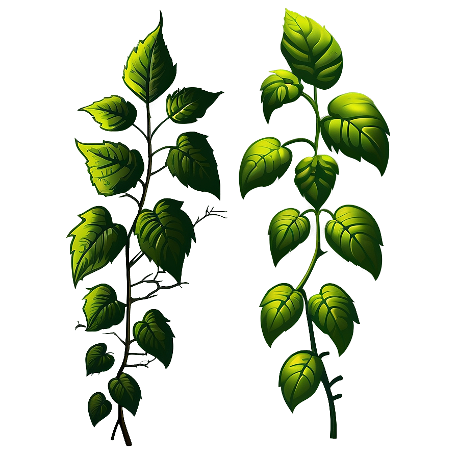 Poison Ivy Illustration Png Ujc PNG Image