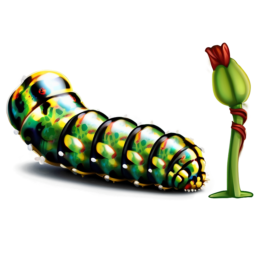 Poisonous Caterpillar Warning Png Gvp13 PNG Image