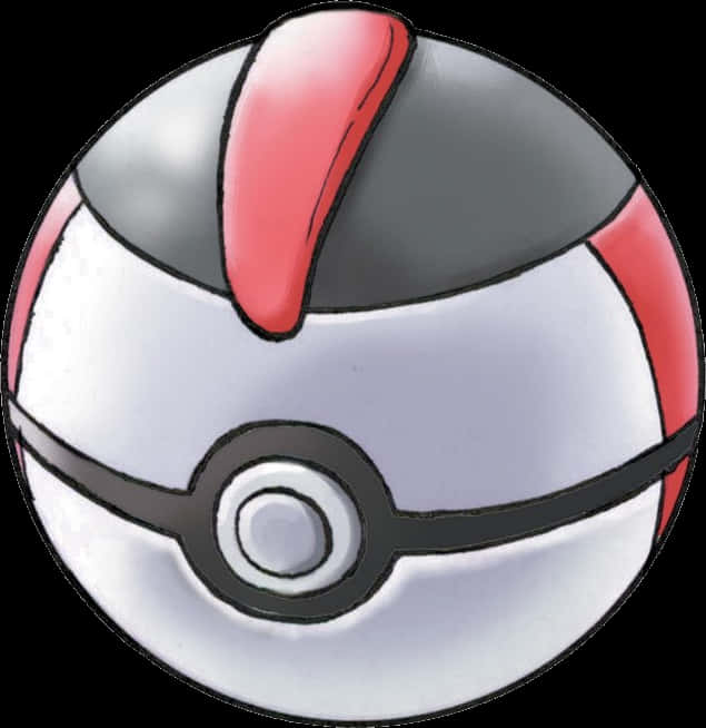 Pokeball Illustration PNG Image