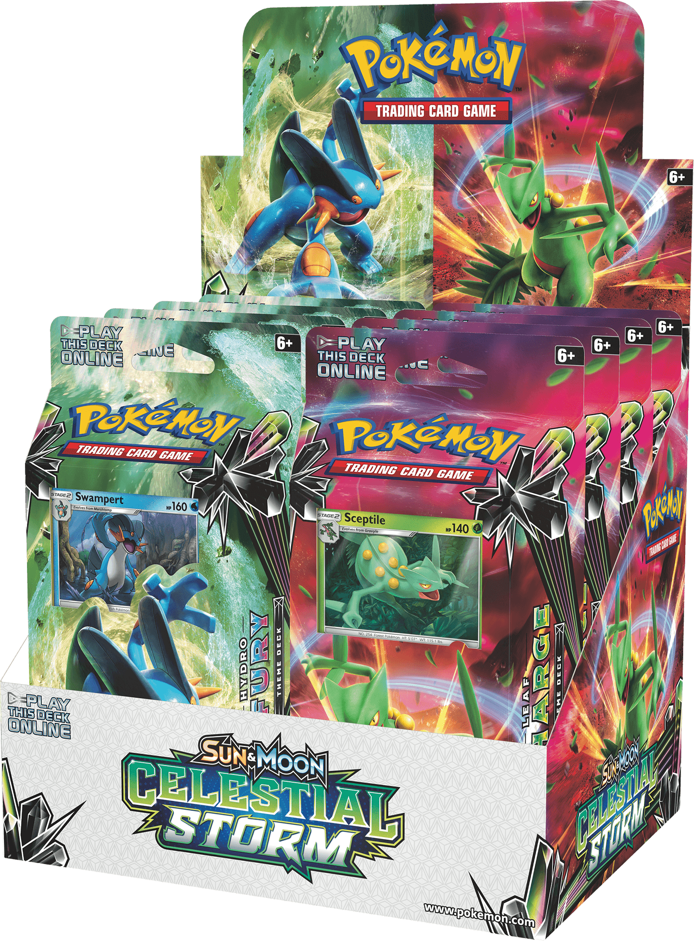 Pokemon Celestial Storm Theme Decks PNG Image