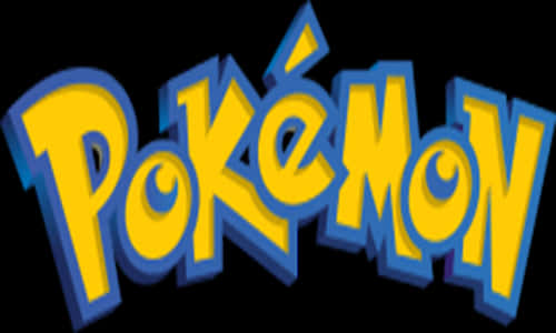 Pokemon Logo Blurry Background PNG Image