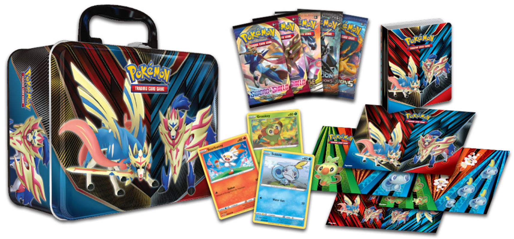 Pokemon T C G Carry Case Collection PNG Image