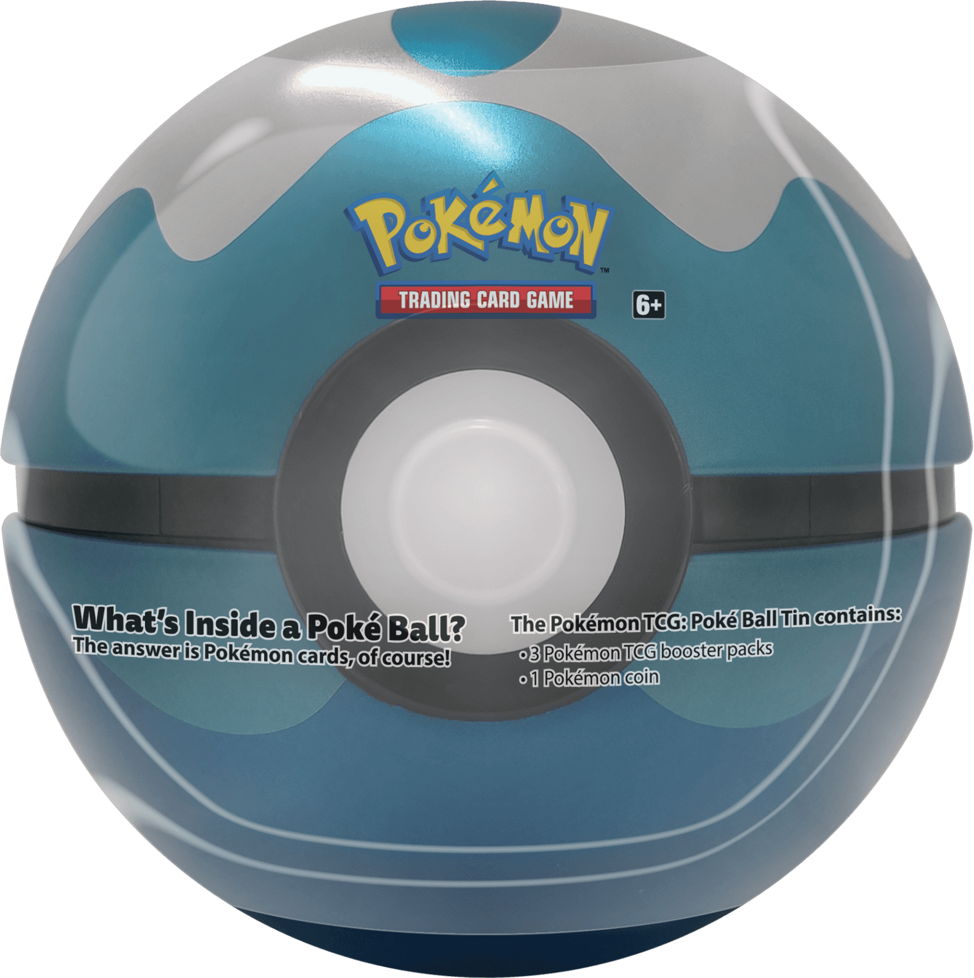 Pokemon T C G Poke Ball Tin Packaging PNG Image