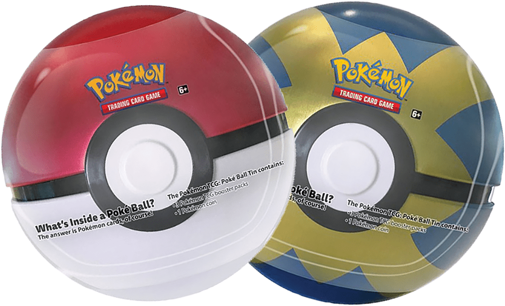 Pokemon T C G Poke Ball Tins Packaging PNG Image