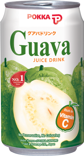 Pokka Guava Juice Can PNG Image