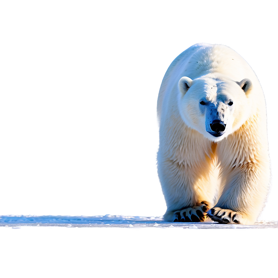 Polar Bear In Arctic Png 73 PNG Image