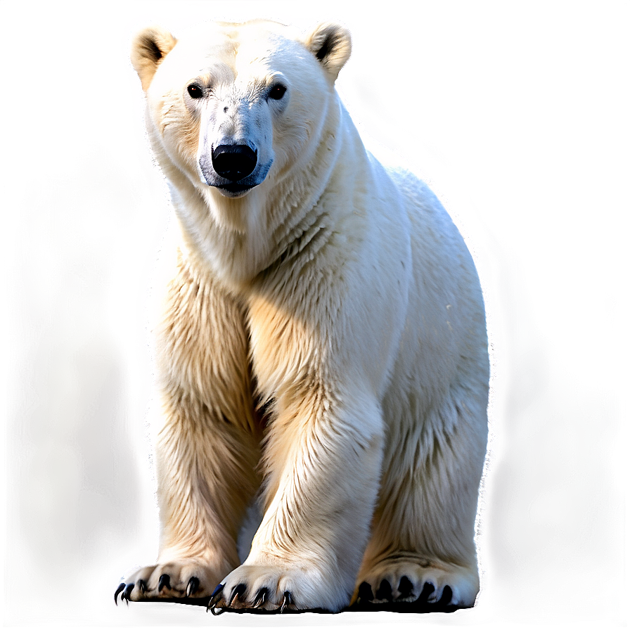 Polar Bear Standing Png 61 PNG Image