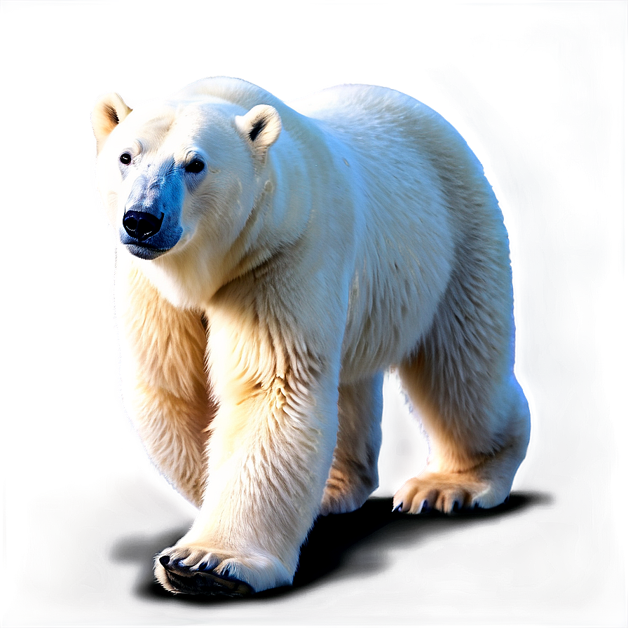 Polar Bear Walking Png Gke64 PNG Image