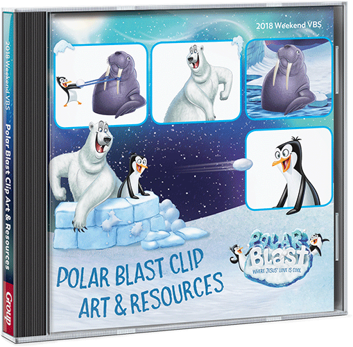 Polar Blast V B S Clip Art Resources D V D Cover PNG Image